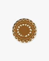 Fête Hors d’Oeuvres Plate Set in Brass