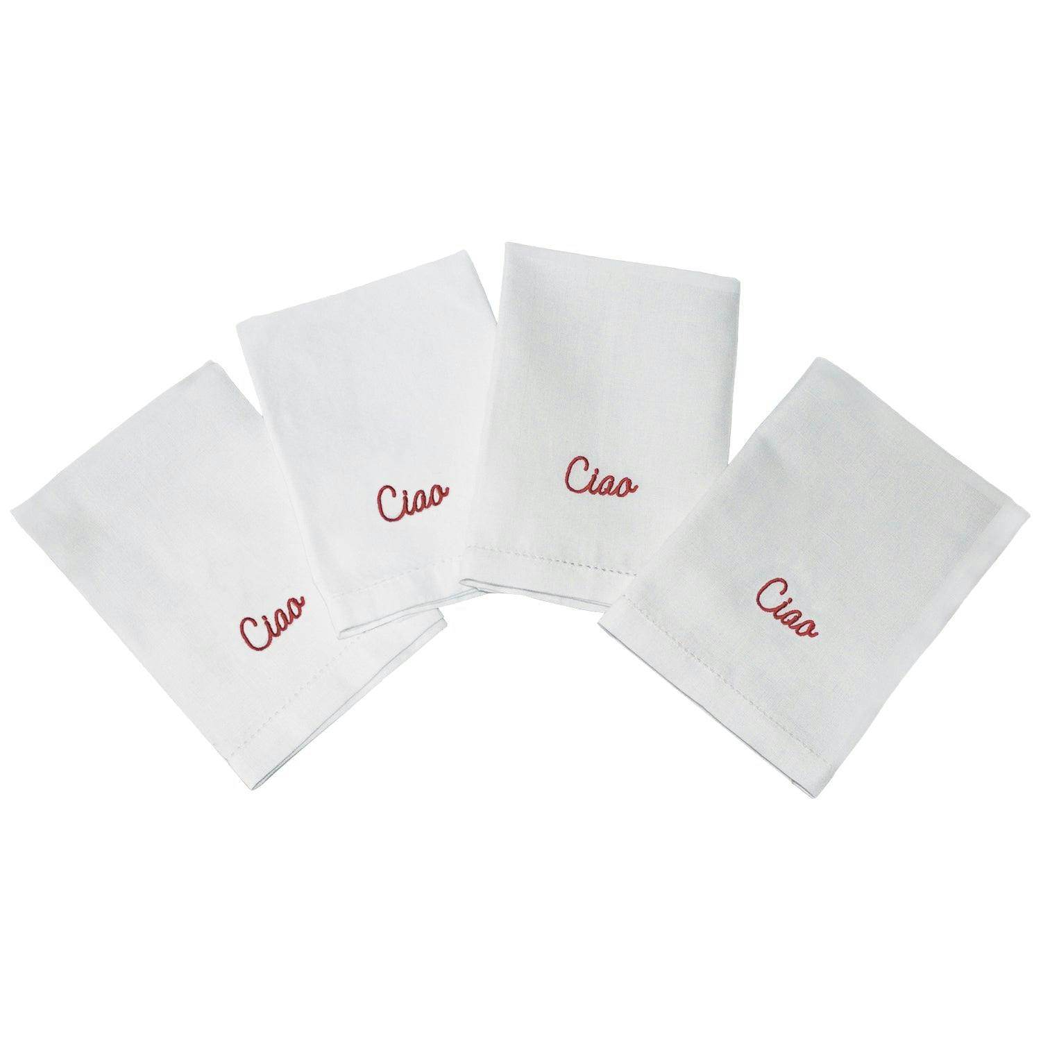 Ciao Dinner Napkins (Set of 4)