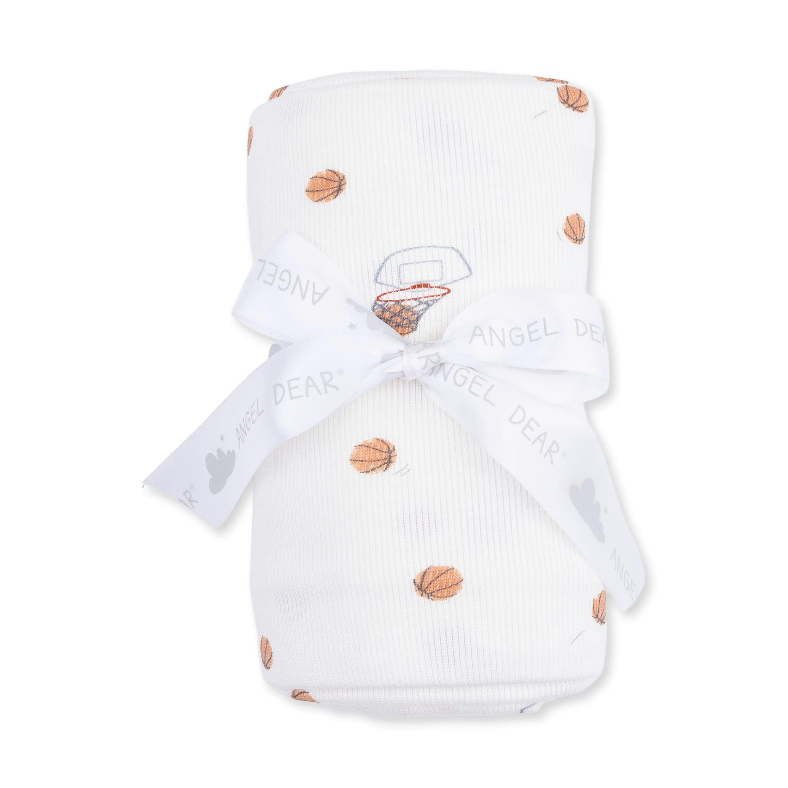 Mini Basketballs - Swaddle Blanket