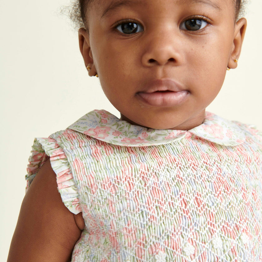 Hand-Smocked Baby Dress Tansy