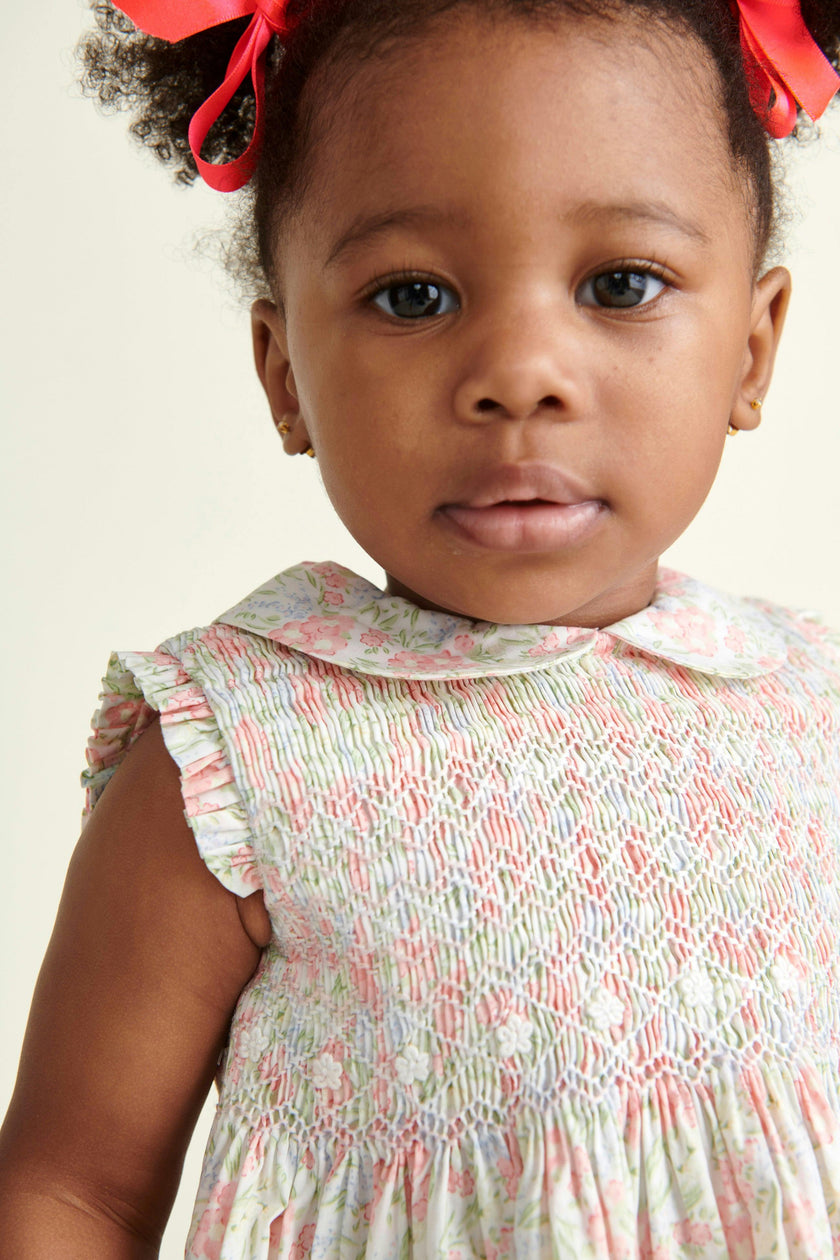 Hand-Smocked Baby Dress Tansy
