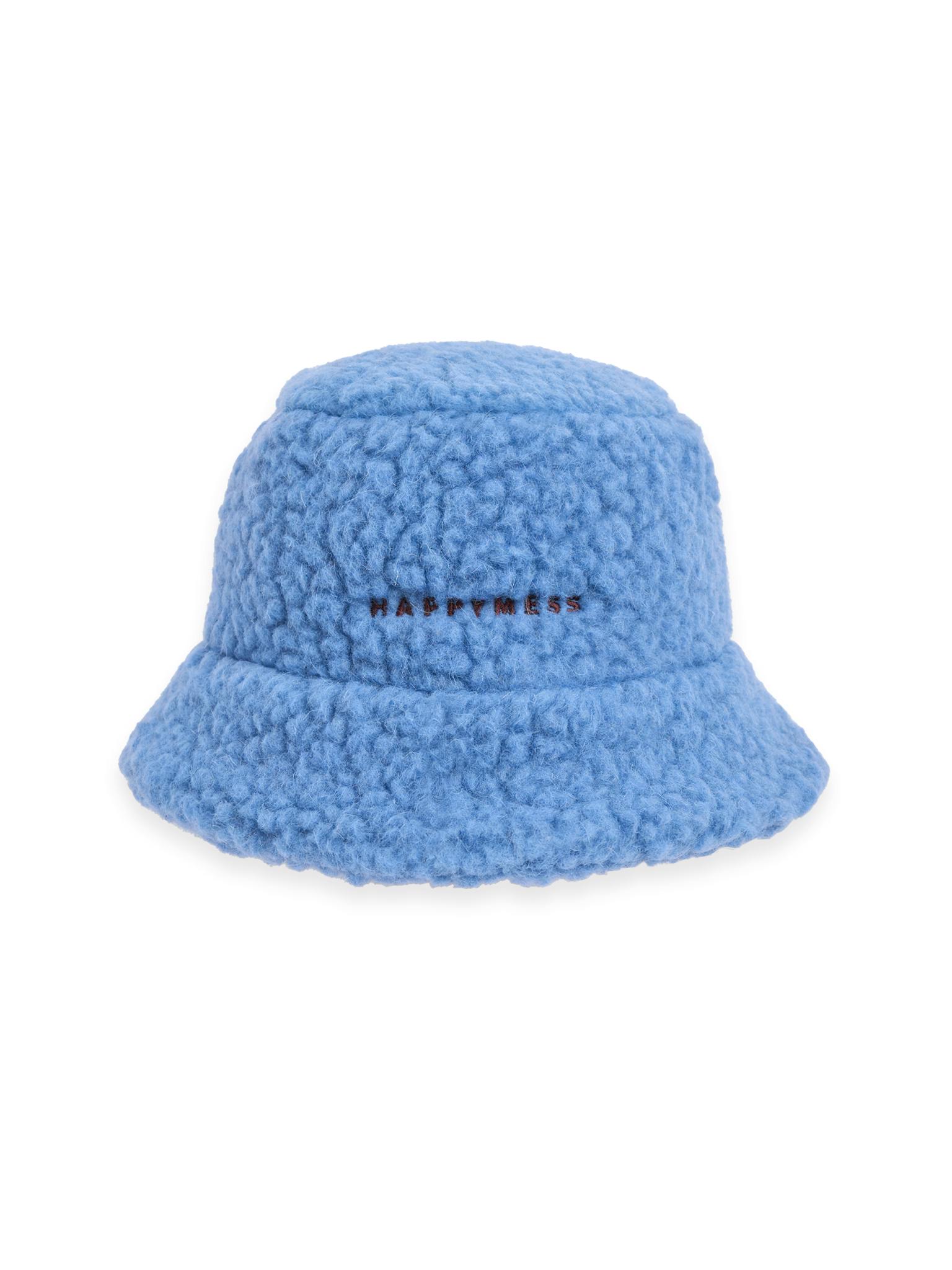 adult merino wool bucket hat - ice blue