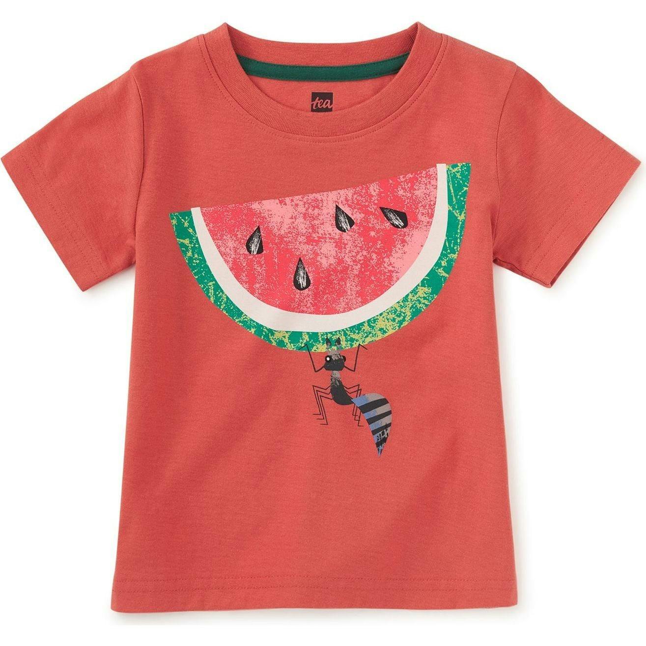 Mighty Ant Graphic Tee, Red