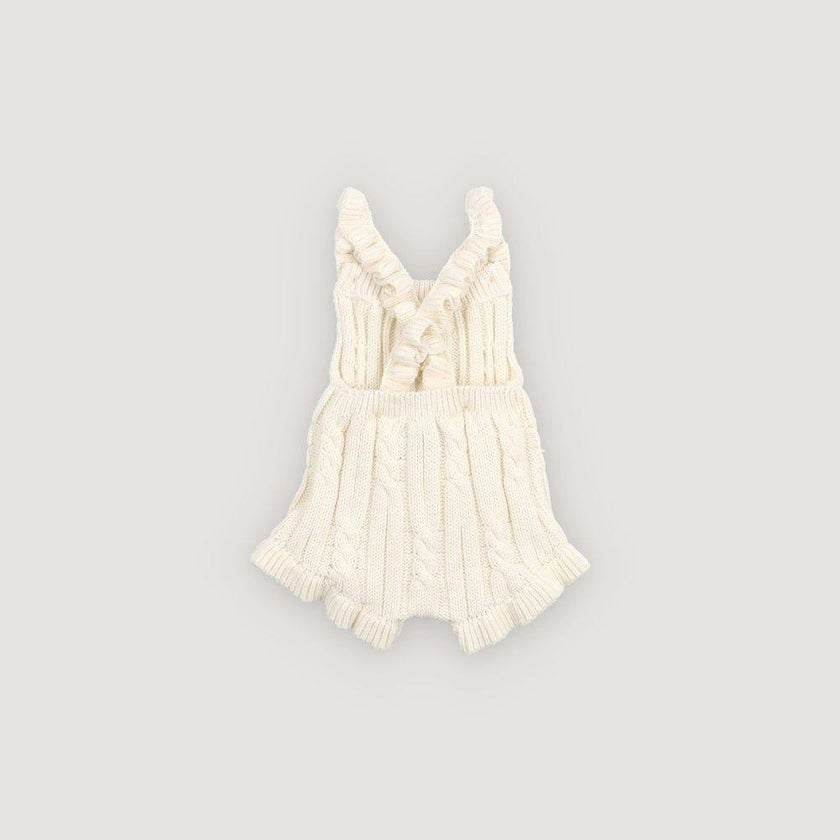 Bluebell Baby Romper Ecru