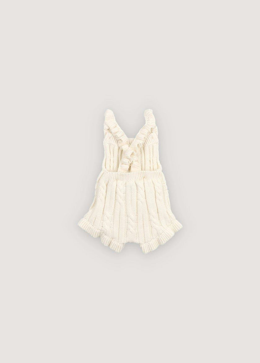 Bluebell Baby Romper Ecru