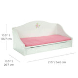 Olivia's Little World Trundle Day Bed with Bedding for 18" Dolls