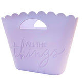 All The Things Lavender Jelly Tote
