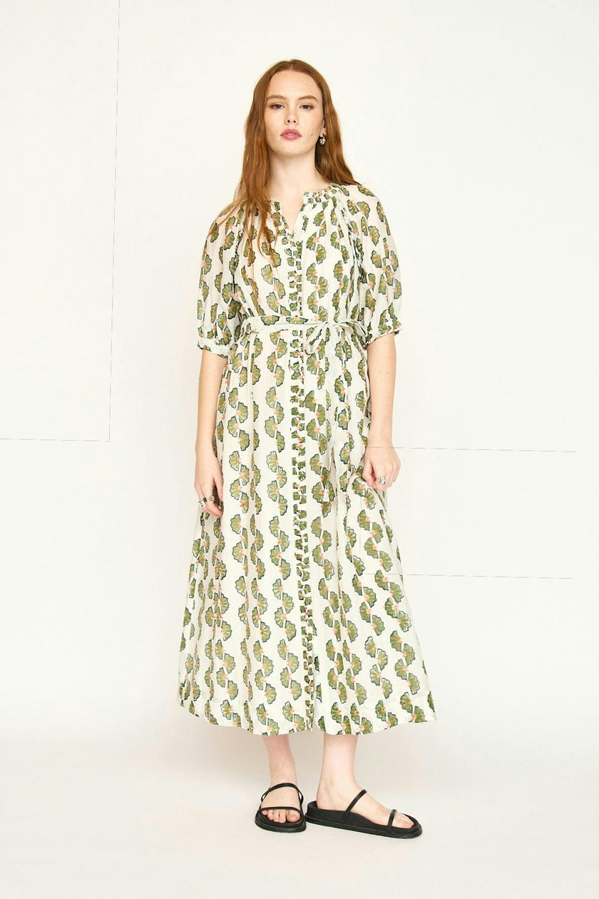Somerset Dress in Dill Orchard Road