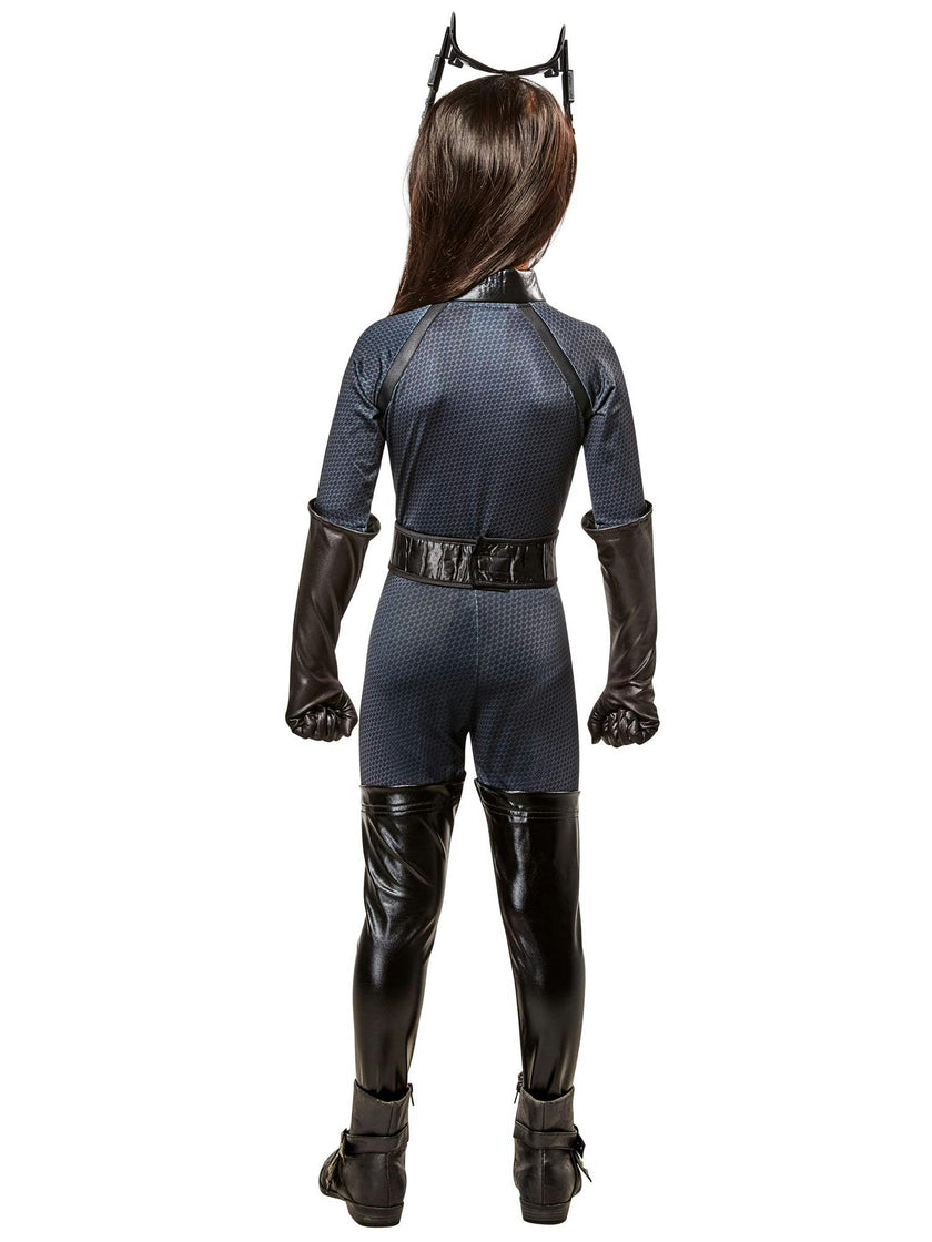Girls Deluxe Catwoman Costume