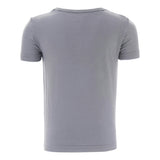Solid Gray Cotton T-Shirt