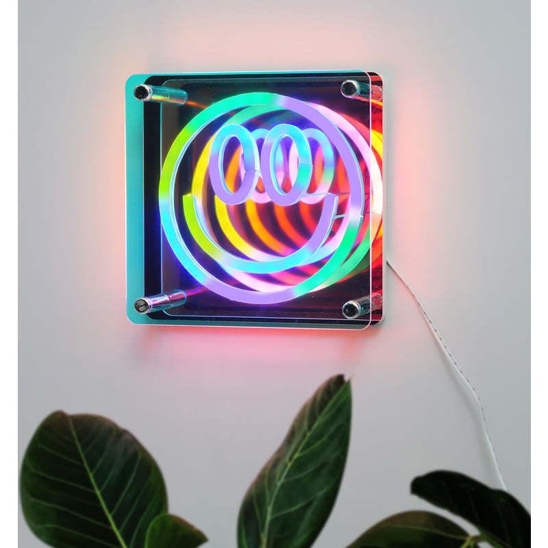 Neon Smile 3D Light Effect