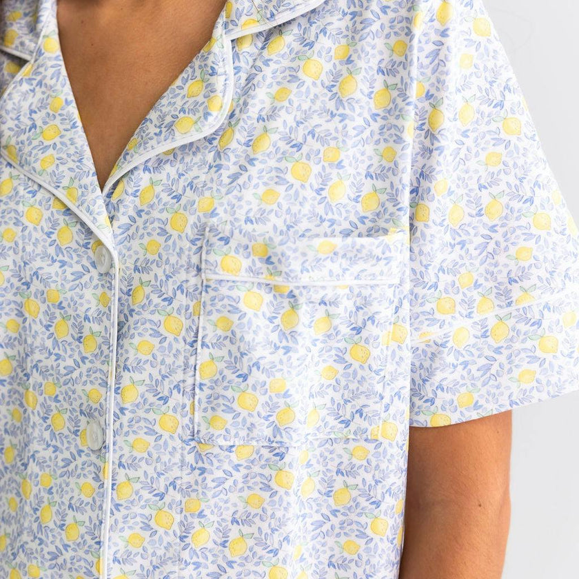 Lemons Woman's Pima Cotton Nightdress
