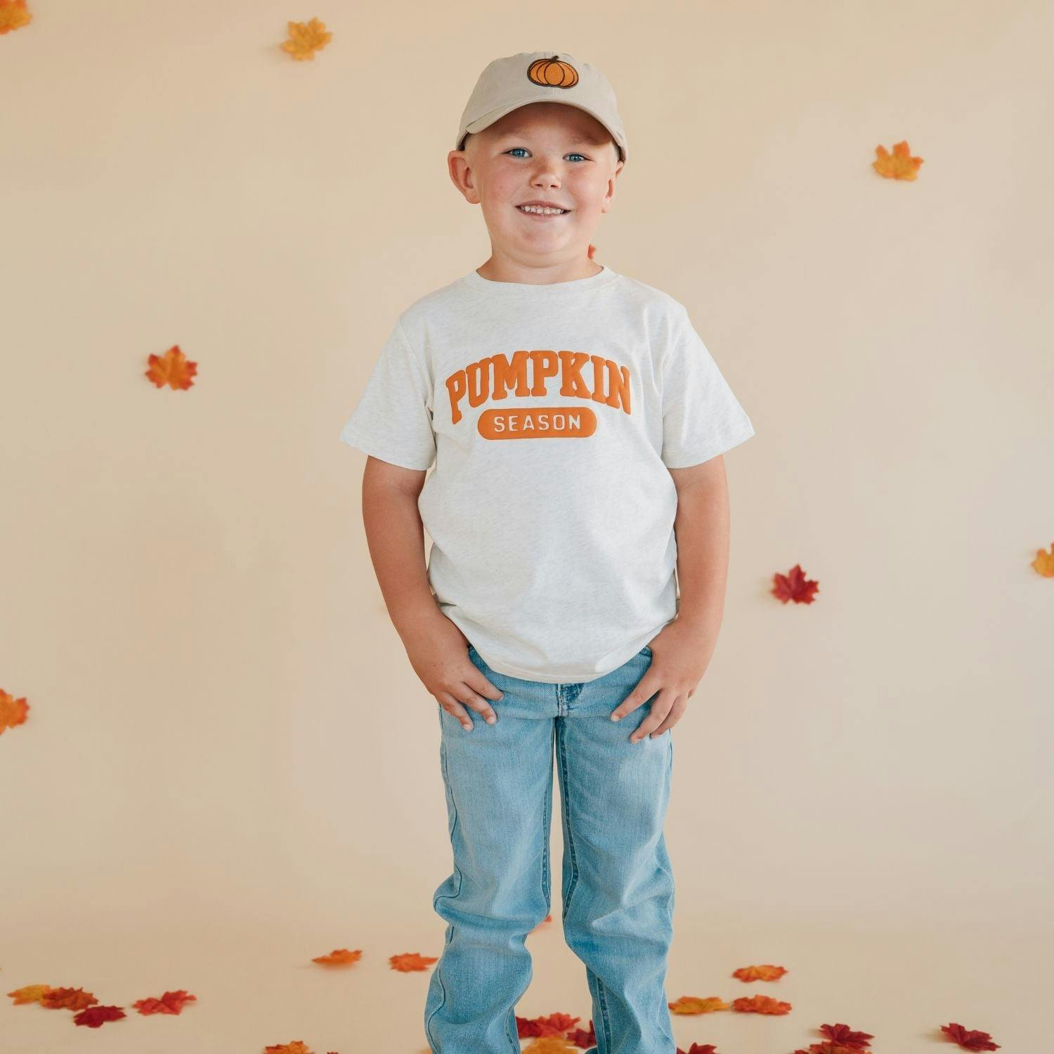 Embroidered Pumpkin Patch Baseball Hat