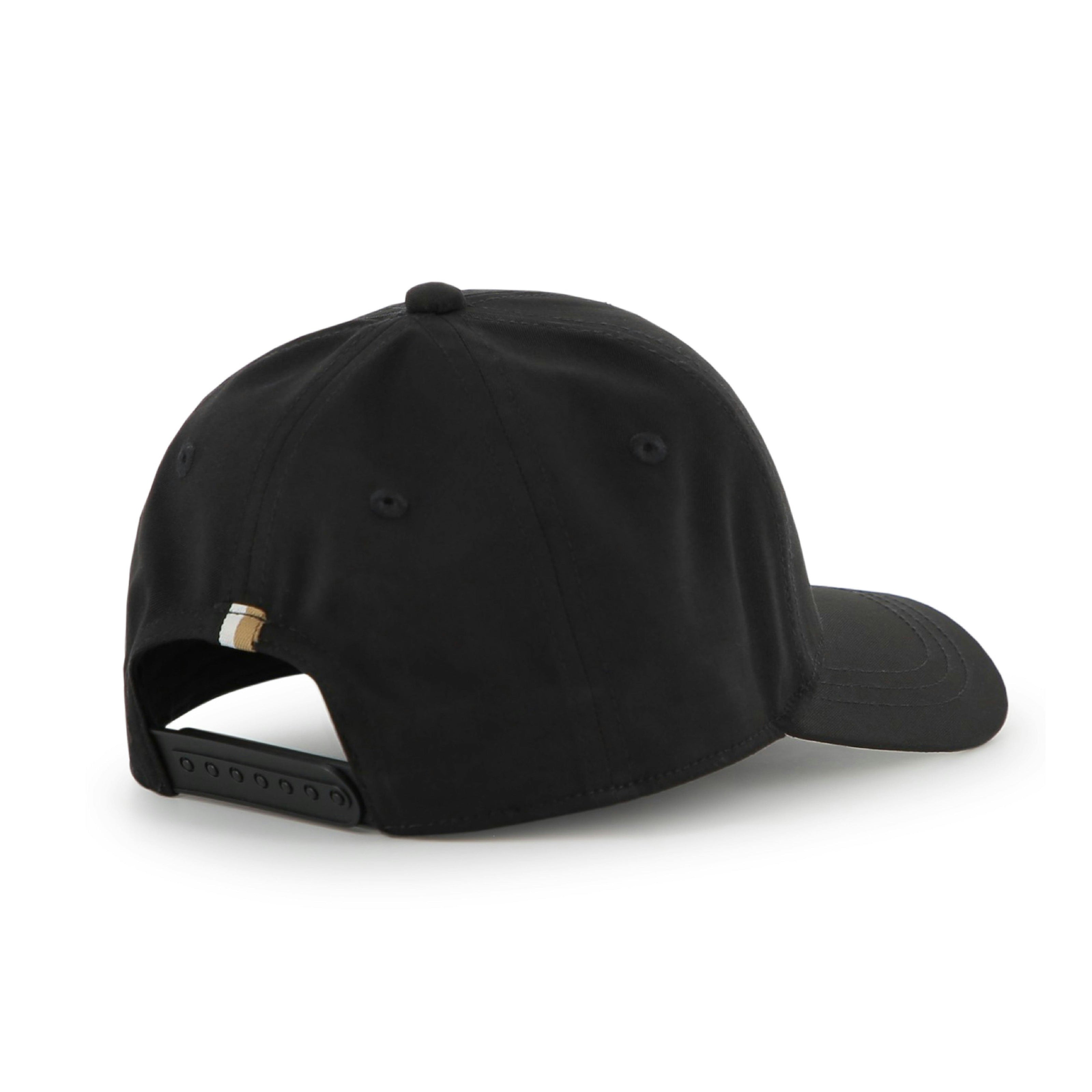 Black Square Logo Baseball Cap