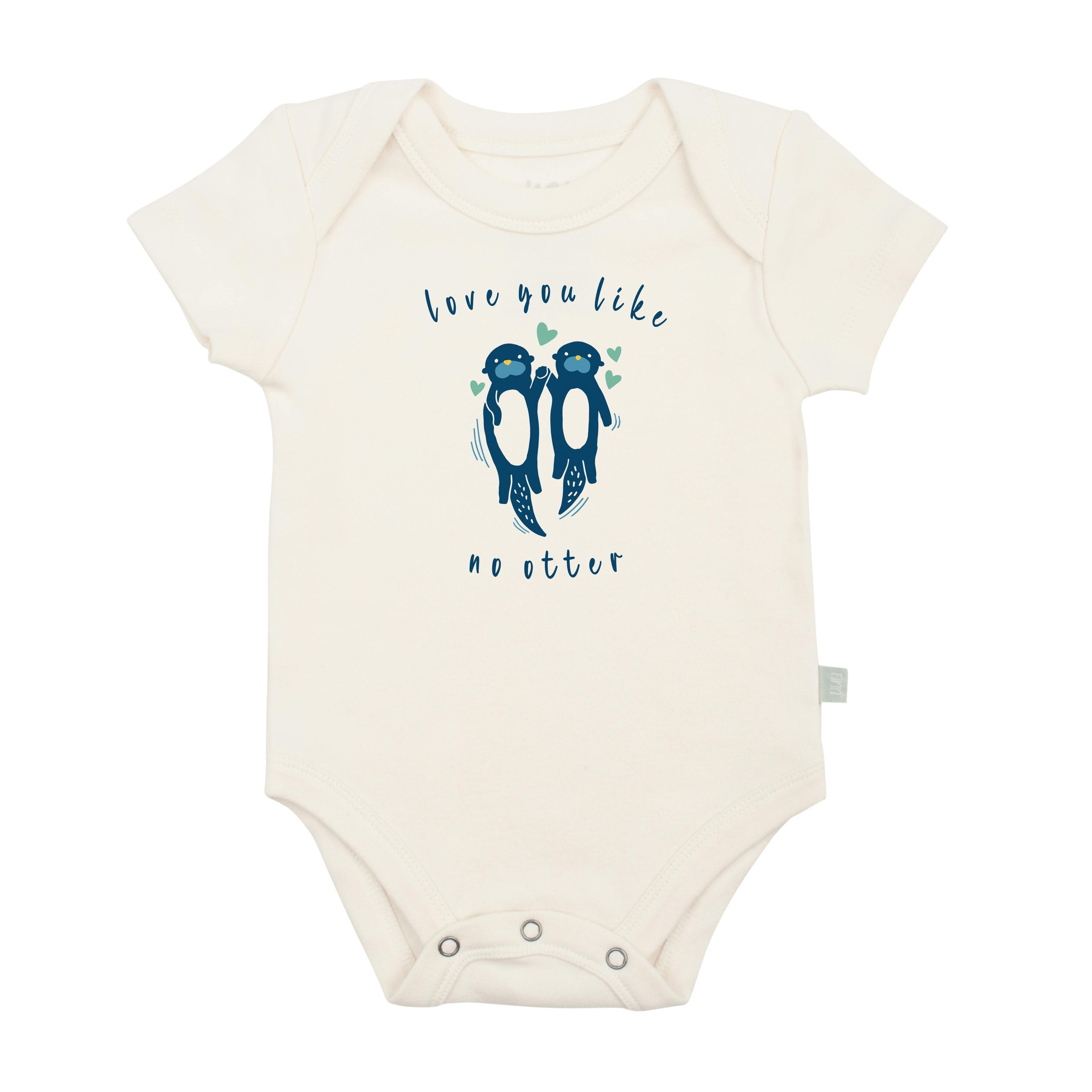 graphic bodysuit | love you like no otter