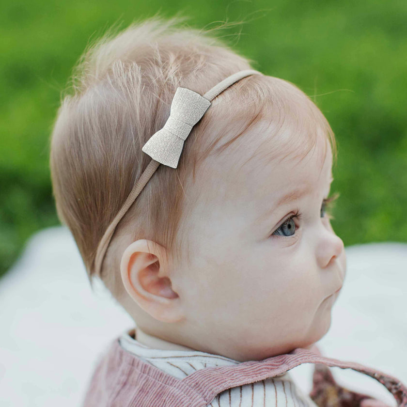 LuluLuvs Itty Bitty Bow Baby Headbands