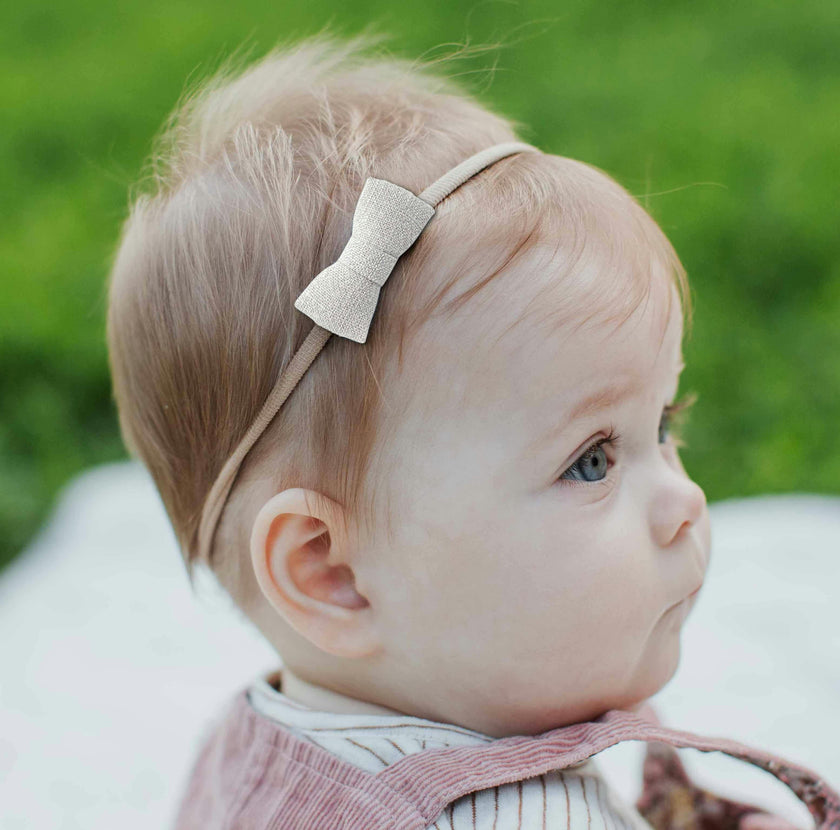 LuluLuvs Itty Bitty Bow Baby Headbands