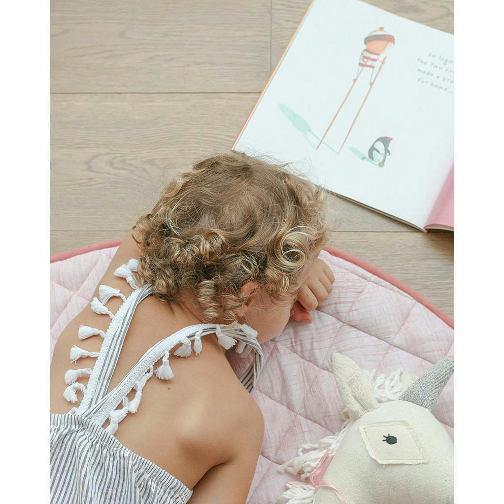 Washable Brush-Stroked Play Mat