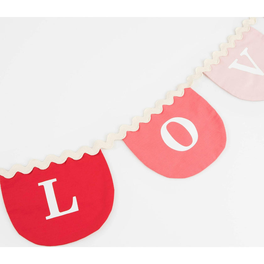 Valentine'S Fabric Garland