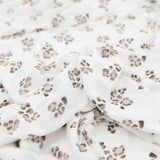 Stretch Knit Swaddle Blanket - Micro Cheetah