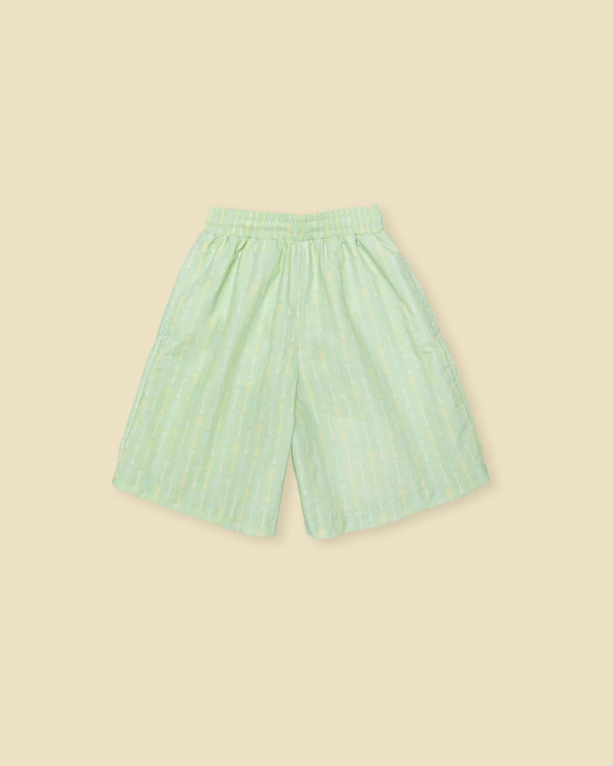 Board Shorts in Pistachio Wand