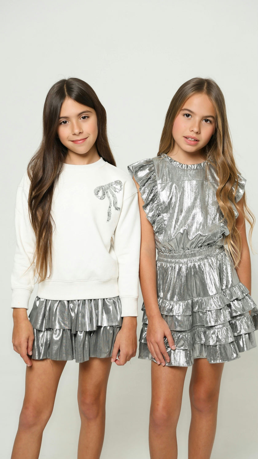 Gustavia Dress Silver