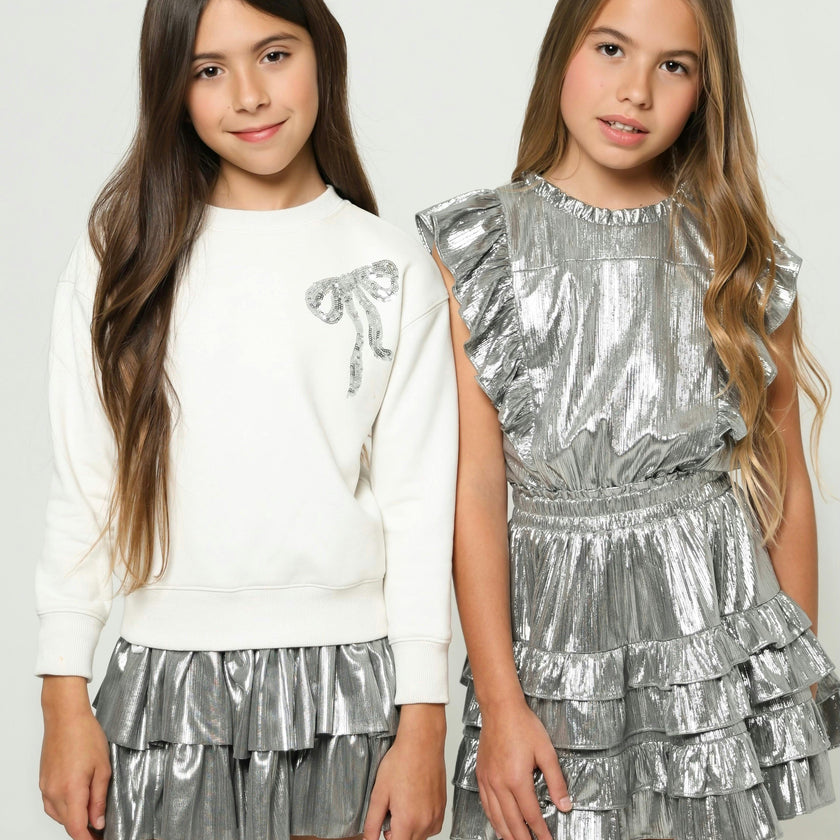 Gustavia Dress Silver