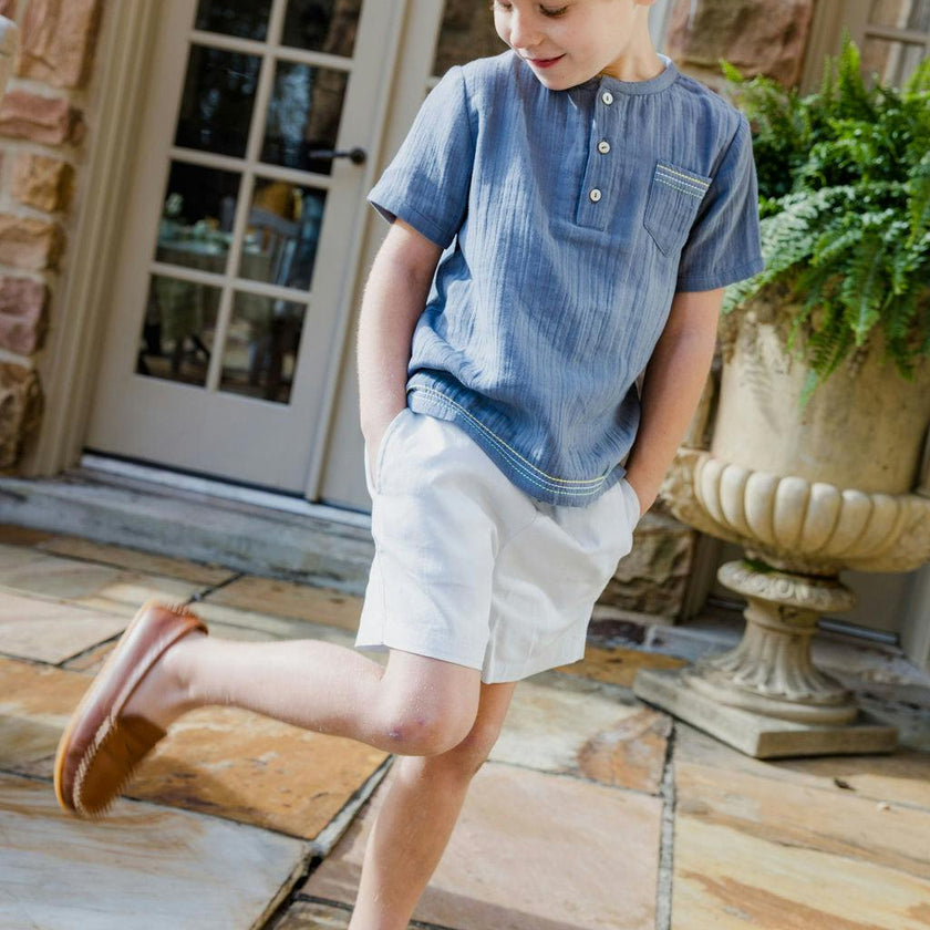 Jimmy Short in Ballard Blue