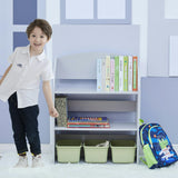 Plain Kids 3 Shelf Bookcase