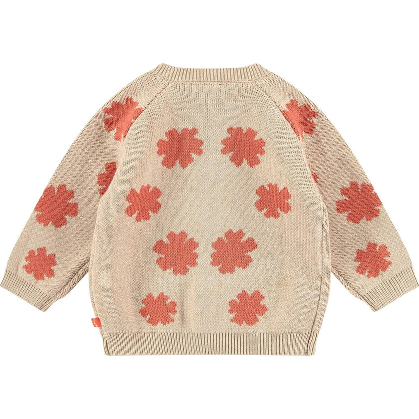 Flower Print Cardigan