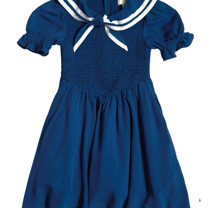 Mini Alice Dress in Navy