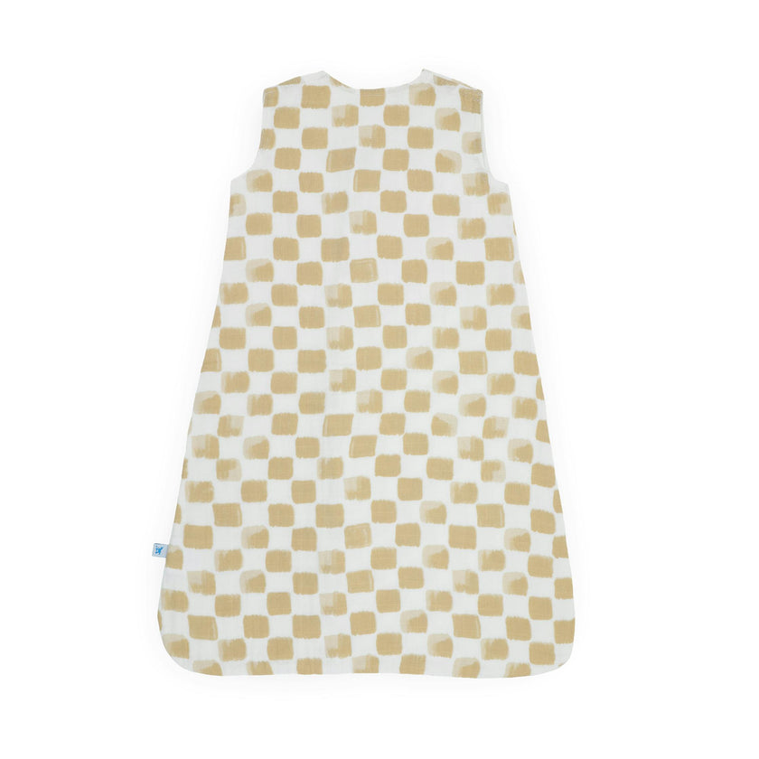 Cotton Muslin Sleep Bag - Adobe Checker