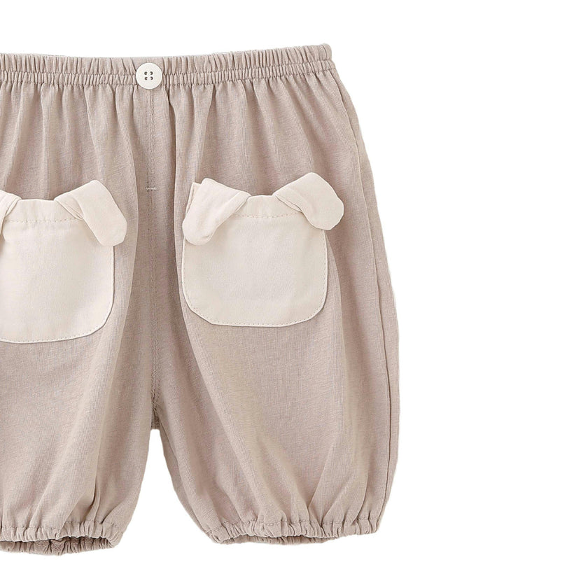 Beige Bear Pocket Set
