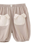 Beige Bear Pocket Set