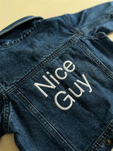 Baby & Kids Back Embroidery Denim Jacket