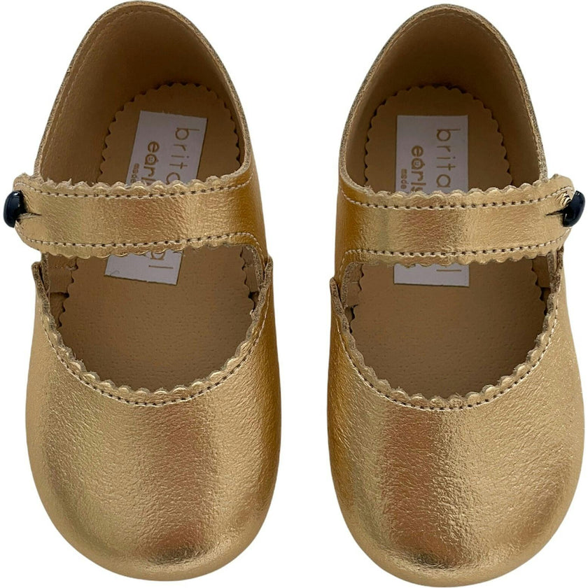Emma British Pre-Walker Baby Girl Shoes - Special Edition - Starry Night