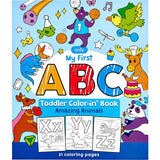 ABC: Amazing Animals Toddler Coloring Book