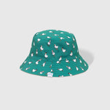Reversible Bucket Hat – Pals in Print Collection: Silly Ducks