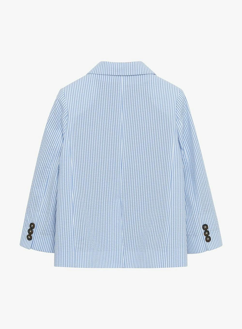 Sebastian Blazer in Pale Blue Stripe