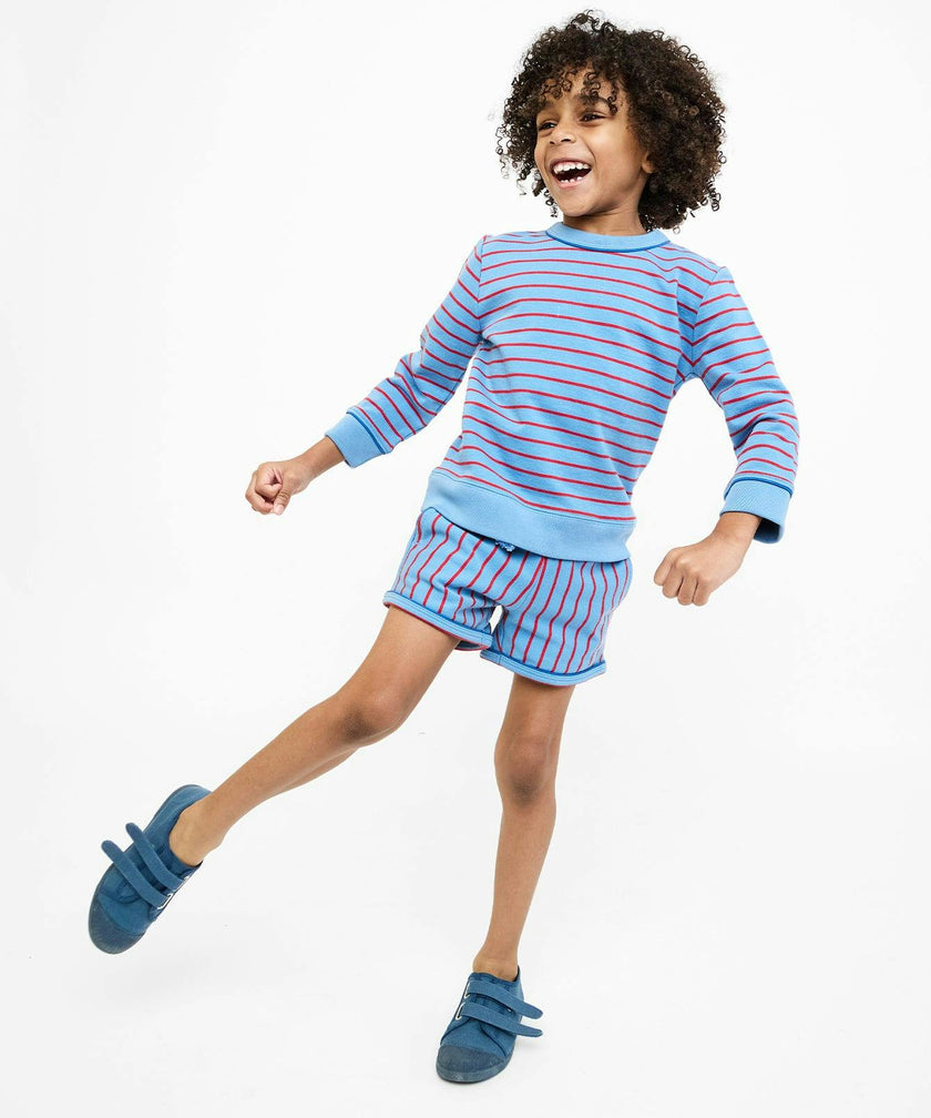 Remy Short Set, Paprika French Stripe