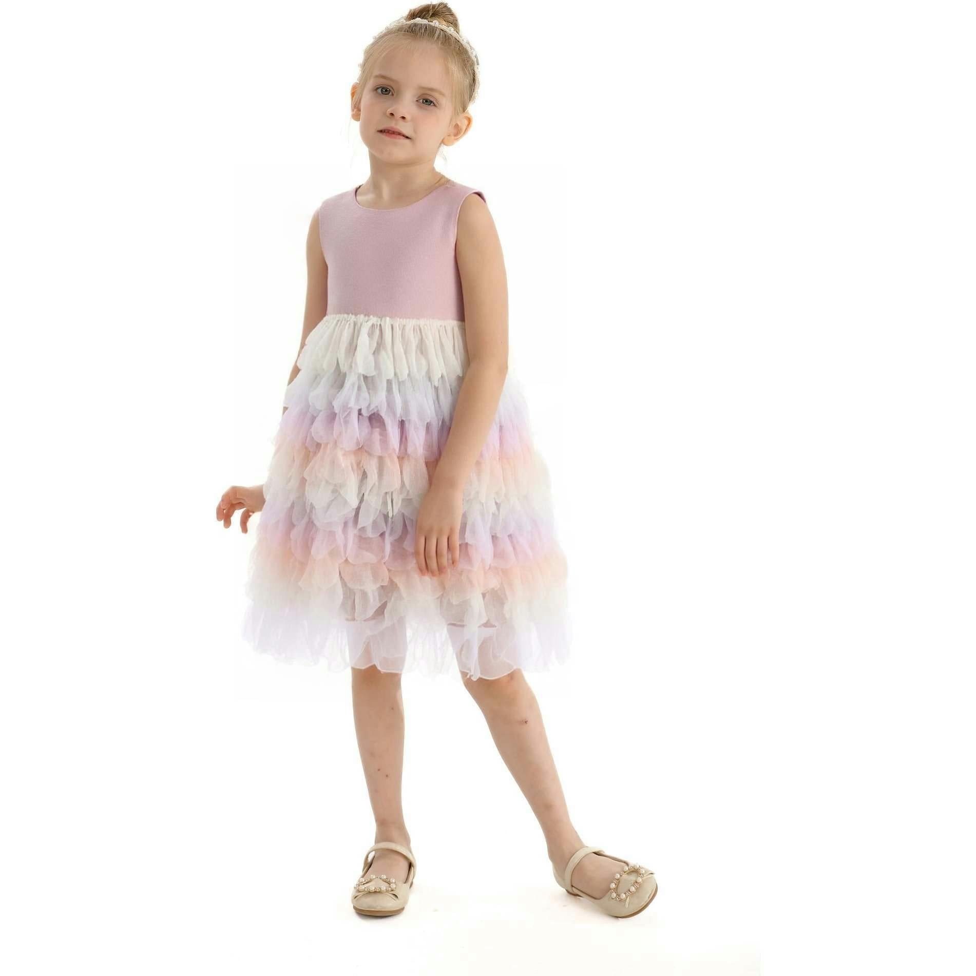 Multi Ruffle Layla Dress