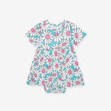 Retro Daisy Bodysuit Dress