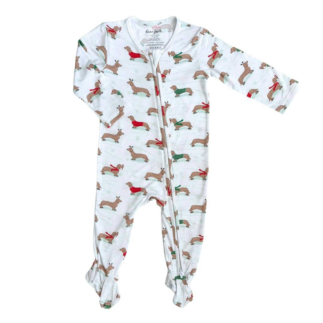 Footie Zippered One Piece