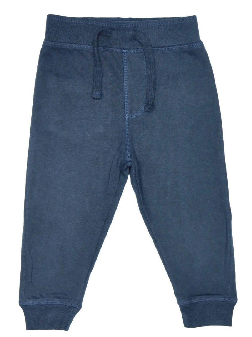 Kids Fleece Lined Jogger Pants - Navy