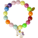 Bright Gum Ball Bracelet Set