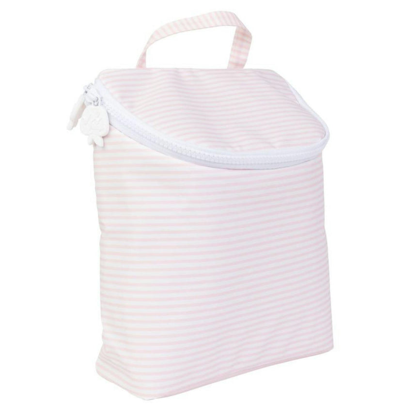 The Bottle Bag in Pink Stripe