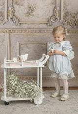 Charlotte Baby Blue Romper