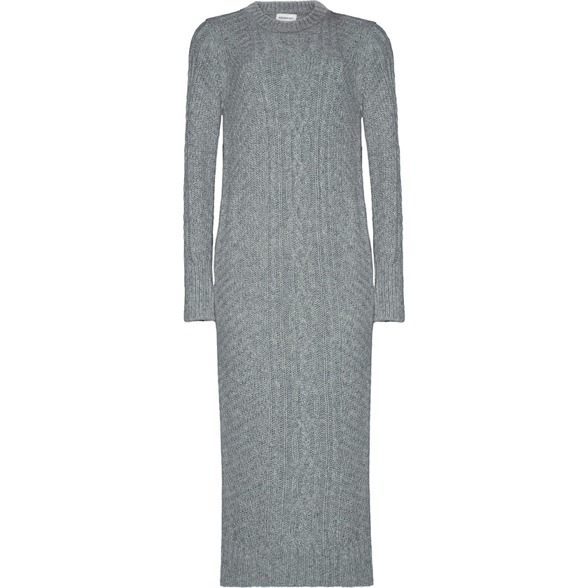 LORA SWEATER DRESS | PALE GREY
