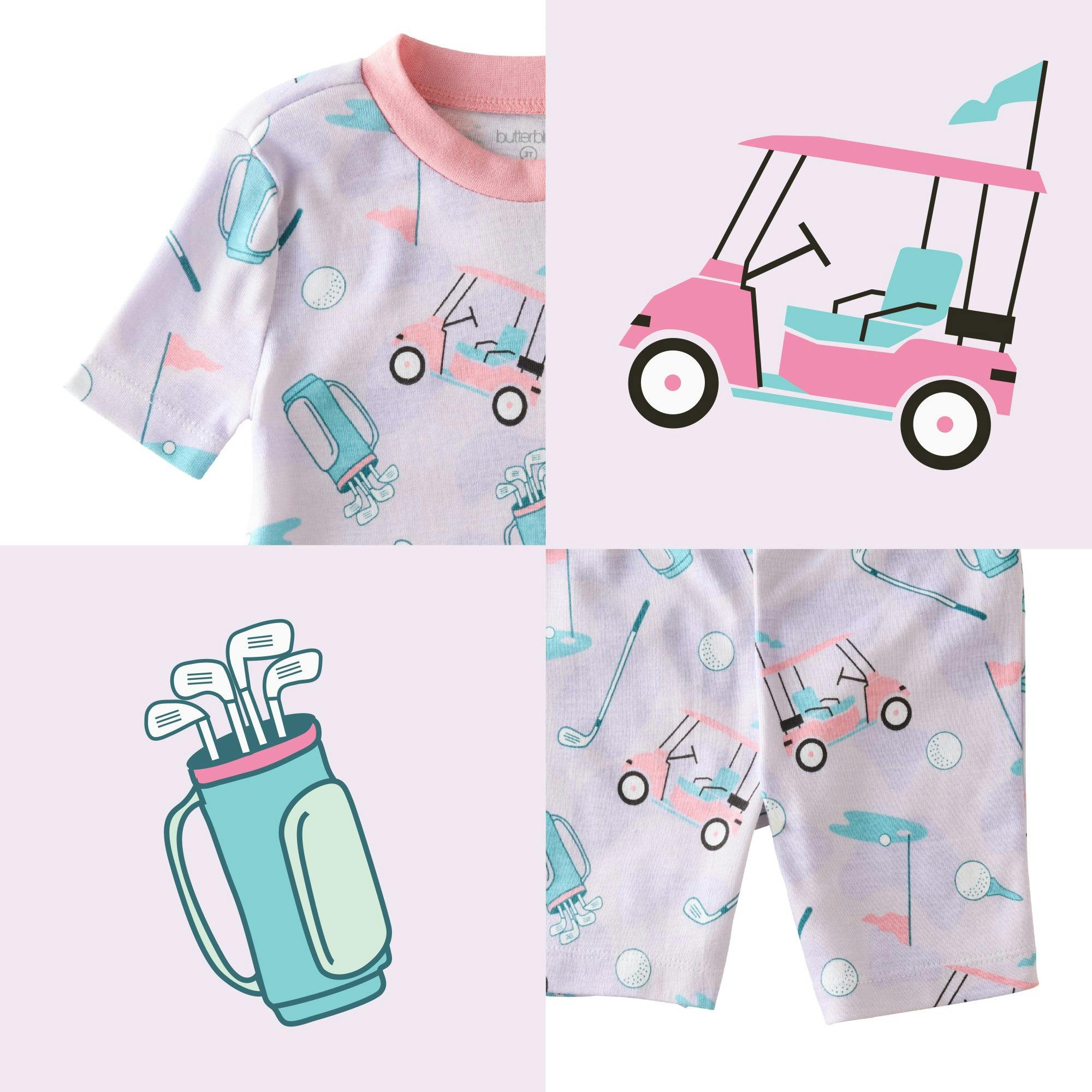 SHADE Snug-fit 2-Piece Toddler Pajamas for Boys & Girls