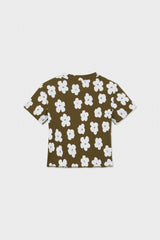 Organic Cotton Cropped Ribbed Shirt